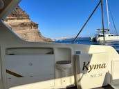 Private Yacht Cruise in Santorini with BBQ Food and Drinks