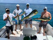 Fishing Charter On 31ft ''Why Knot?'' Sport Fisherman Yacht in Cozumel, Mexico