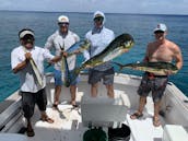 Fishing Charter On 31ft ''Why Knot?'' Sport Fisherman Yacht in Cozumel, Mexico