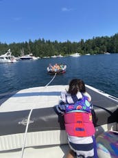  215LR Stingray ~ Salle de bain, chambre à air sur le lac Washington