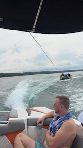 Wake Surfing Torch Lake!  Wakeboard, Surf, Foil, Tube, Hang up to 10 people