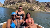 Share the Wake Boat Fun In Saguaro Lake! A Captained 24' Heyday at your service!