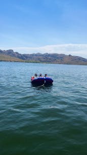 Share the Wake Boat Fun In Saguaro Lake! A Captained 24' Heyday at your service!