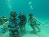 SNUBA Shore Dive com guia profissional em St. Thomas, EUA