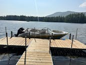 Starcraft Bowrider de 17 pies en Moose Pond en Dinamarca, Maine