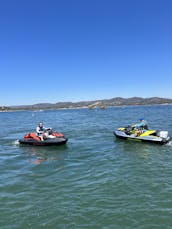 Two 2022 Seadoo Jet skis with Sound System at Lake Folsom