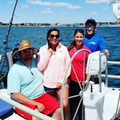 Velero J Boat de 42 pies en Newport, Rhode Island