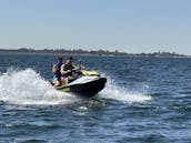 Two 2022 Seadoo Jet skis with Sound System at Lake Folsom