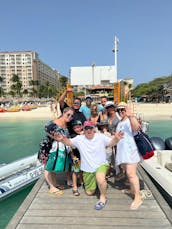 Private Snorkel/Sunset Charters In Aruba | 27ft Center Console for up to 10 gsts