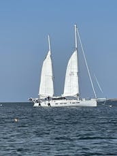 Sail with us aboard our 64’ sailing yacht Artemis. Gloucester MA. Meal included!