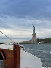 Hinckley Pilot 35 Classic Sailboat in the Heart of NYC.