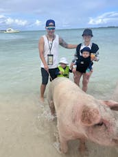 Nassau: Swimming Pigs, Snorkeling, Island Hopping, Private Boat Tour