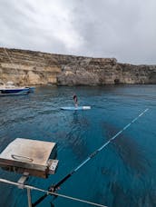 Sailing to Comino on 48ft Beneteau Sailboat