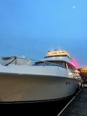 Mega Luxury Lazzara 80'ft VIP Yacht for Charter in Newport Beach, CA