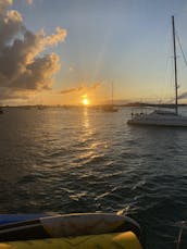 Charter the Lagoon 450 Cruising Catamaran for Anguilla Tours with Friends