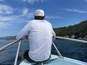 BOAT TOURS IN PUERTO VALLARTA ABOARD THIS "PANGA" 