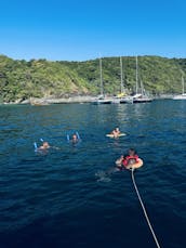 Beautiful Polynesian Style Catamaran