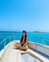 Experience the thrill of the Caribbean Sea on a sport boat
