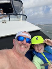 Plage, dauphins, déjeuner et couchers de soleil sur le yacht Silverton de 39 pieds