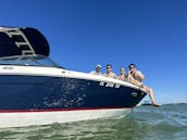 Explore lo mejor de Tampa Bay, Florida, en un barco de lujo Regal LX4 de alquiler con Captain