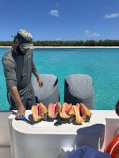 35ft Contender Express Snorkel/Beaching Charter in Nassau, Bahamas