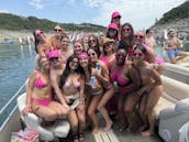 Double Decker Pontoon Party Boat on Lake Travis