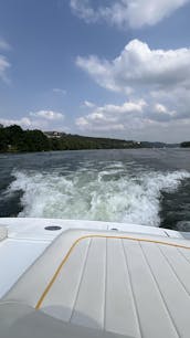 21 ft Cobalt with toys and awesome stereo. Have a BLAST on Lake Austin!!