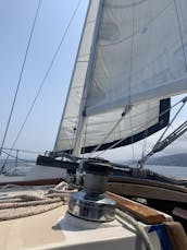 Sailing is unique in Puerto Vallarta on board the Catalina 42 Sailing Yacht!