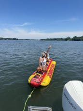 2 New Tri-toon Boats “Captain & Fuel included”  Nashville Area Old Hickory Lake