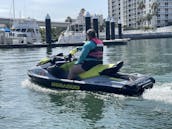 New 2023 Sea-doo Gtx Pro 3 Seater In Clearwater Cooler And Bluetooth Available