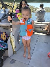 Seadoo Switch 18 Cruise Pontoon on Lake Tulloch