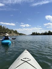 Two 9 foot sit-in Kayaks