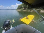 Pontoon Boat For Rent on Broken Bow Lake