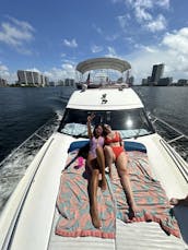 Experience Luxury on a 45’ Princess Flybridge Yacht in Sunny Isles