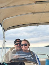 24' 12 Person Capacity Pontoon Boat - Torch Lake - Great Sound System