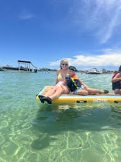 Diversão na Ilha do Caranguejo! Slide, Lily Pad, infláveis e muito mais