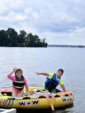 26ft Riviera Pontoon on Lake Norman