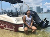 Bayliner e16 best for Miami Bay + Parking included! Miami, Florida