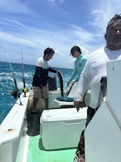 Deep sea fishing in Playa del Carmen