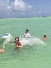 Cap Cana, yacht privé, banc de sable et tuba - Cap Cana, Punta Cana