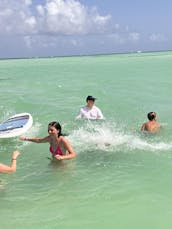 Cap Cana, yacht privé, banc de sable et tuba - Cap Cana, Punta Cana