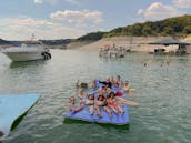 Bateau de fête à deux étages Premier pour 19 personnes avec toboggan