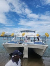 🛥🤩LUXURY YACHT PARTY SAILING AND Swimming in SOSUA,puerto plata.