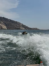 24ft Heyday Surf Boat for rent on Lake Perris