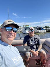 Fish n Cruise Pontoon in the Winnebago system