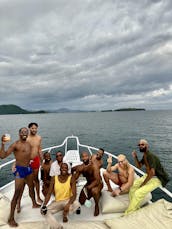 Location de yacht à moteur « Lupo Blu » à Playa Flamingo, Costa Rica