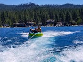 Rent 20 ft Bayliner Bowrider for Wakeboarding, Tubing or Skiing  for Up to 10 North Lake Tahoe, California