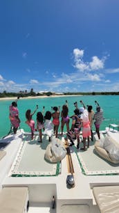 Charter the Lagoon 450 Cruising Catamaran for Anguilla Tours with Friends