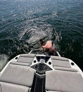 Increíble barco de wakesurf en Possum Kingdom