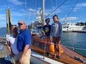 32ft Classic Swedish Sloop Sailing Charter